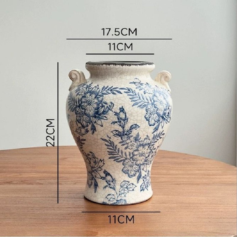 Fanmu Ceramic Flower Vase Decorative