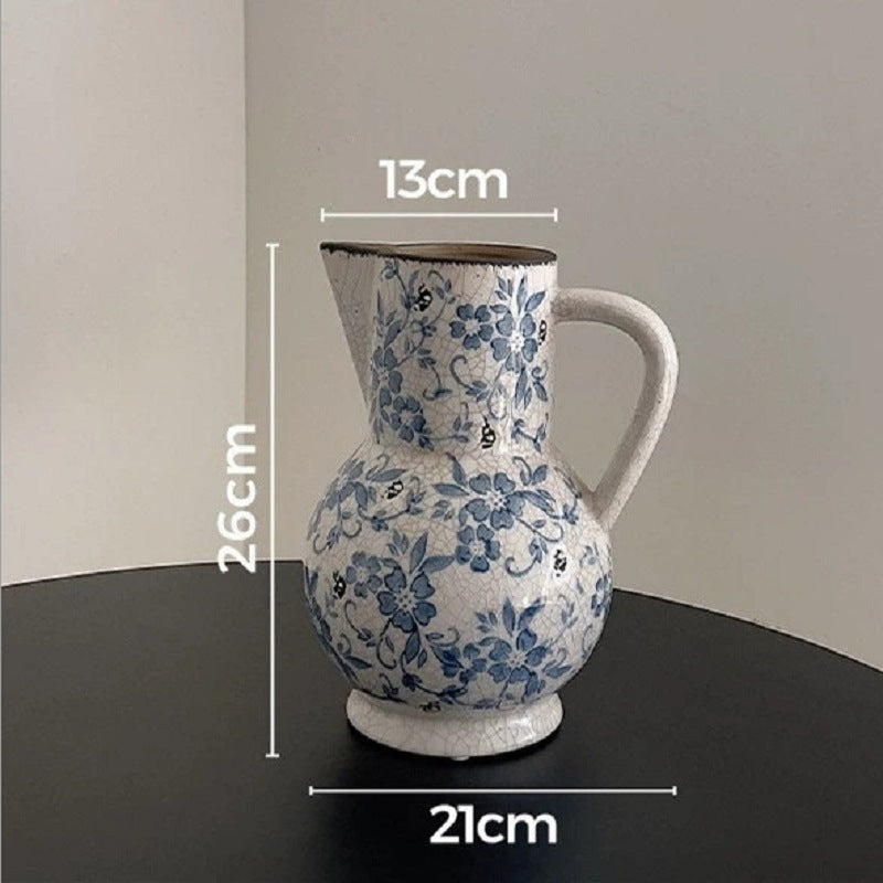 Fanmu Ceramic Flower Vase Decorative