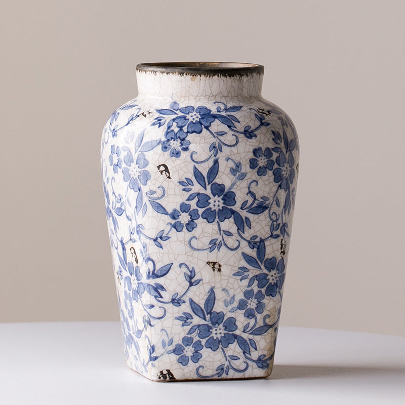 Fanmu Ceramic Flower Vase Decorative