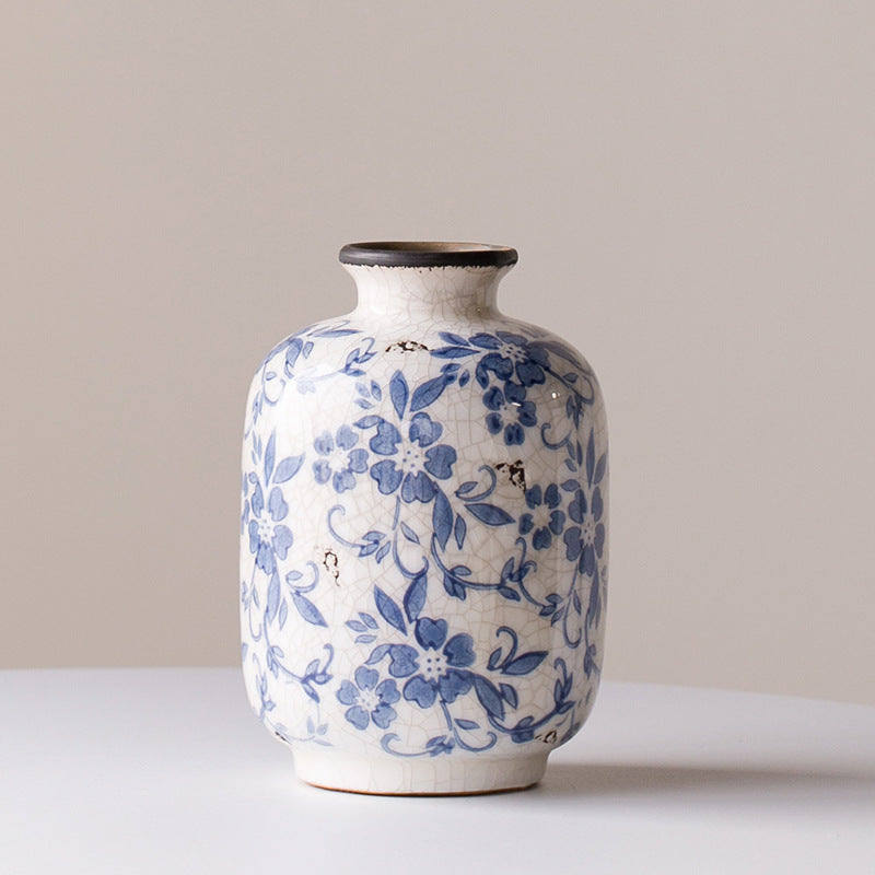Fanmu Ceramic Flower Vase Decorative