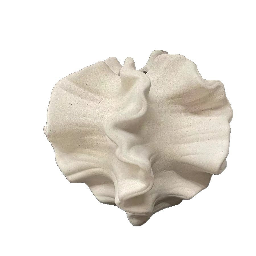 Fanmu Ceramic Flower Vase Round