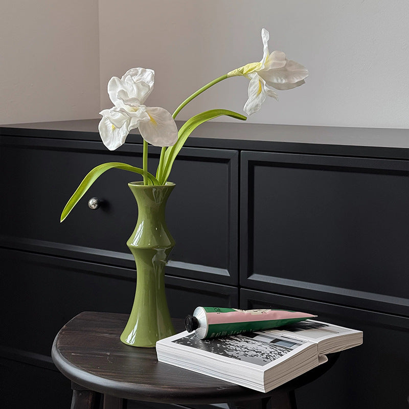 Fanmu Ceramic Bamboo Flower Vase